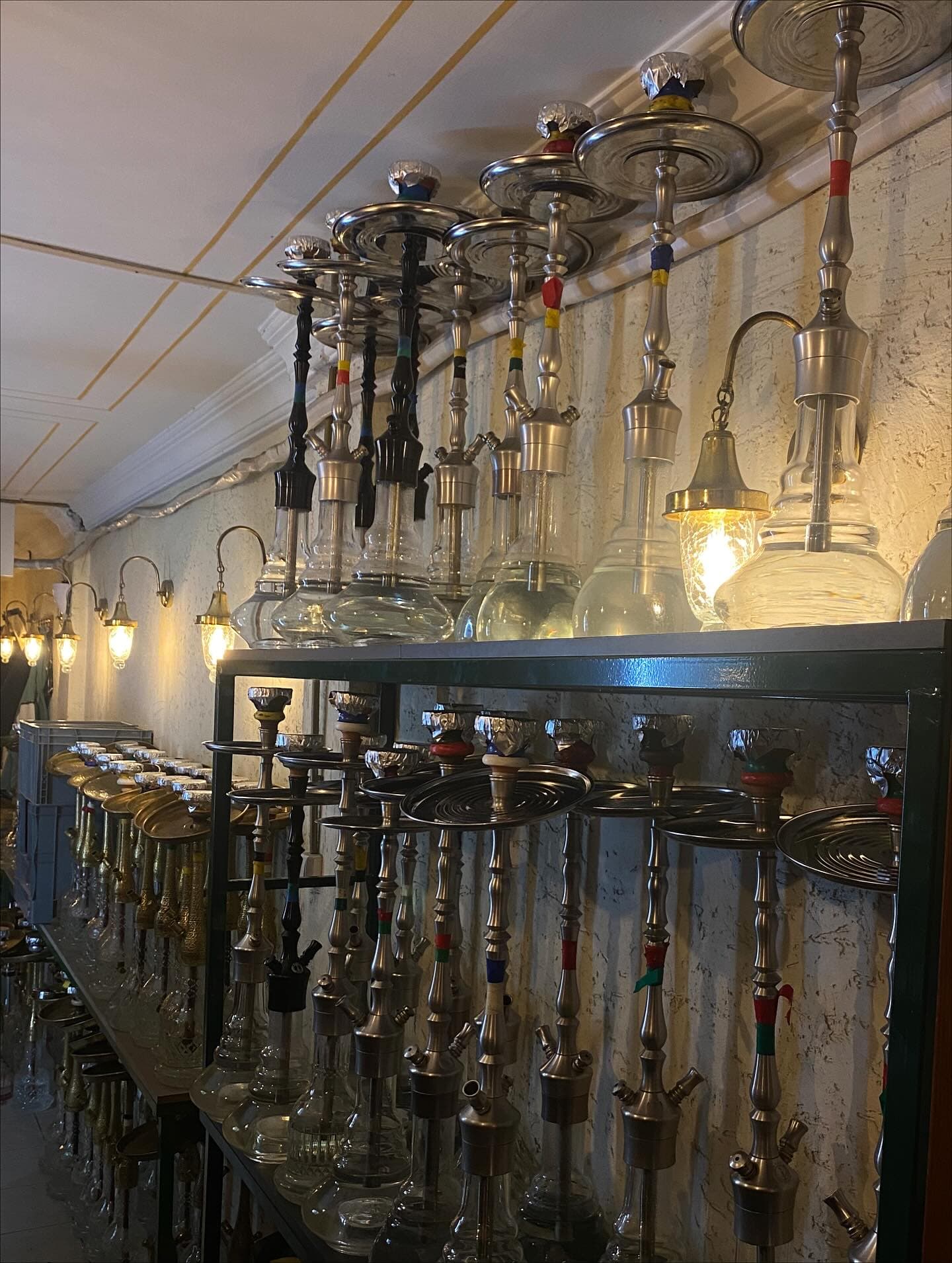 Mizan Café'de nargile seçenekleri